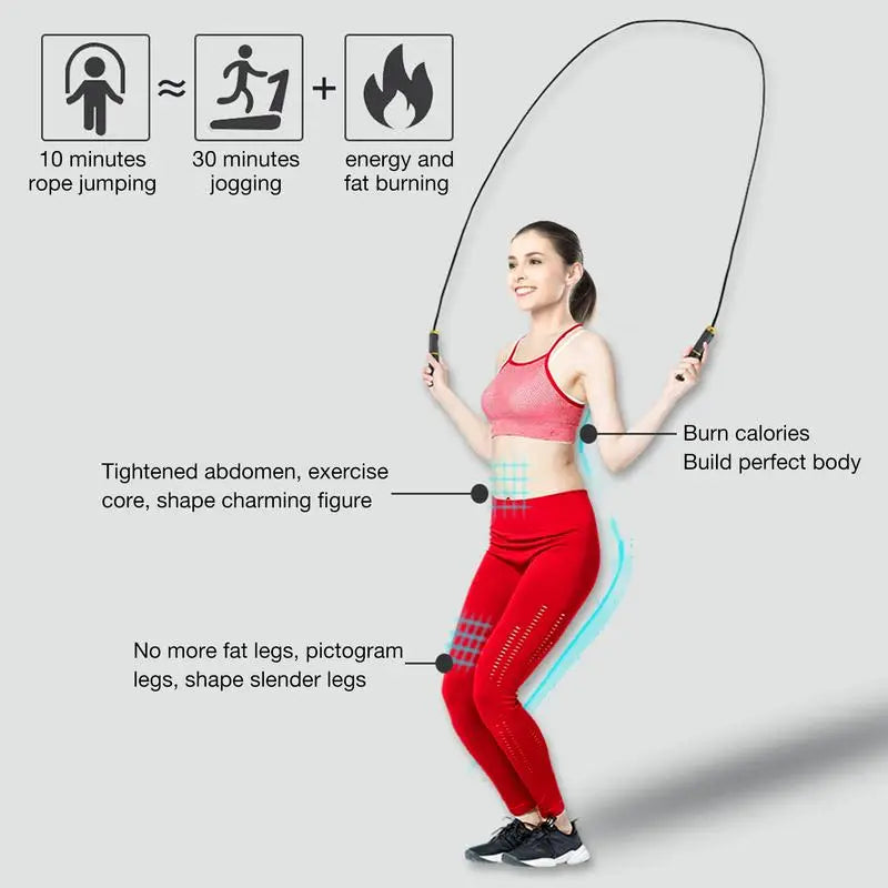 Cordless Digital Jump Rope Charmante fit