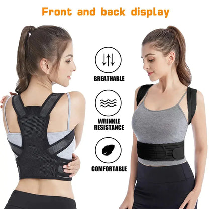 Adjustable Back Brace Posture Corrector Charmante fit