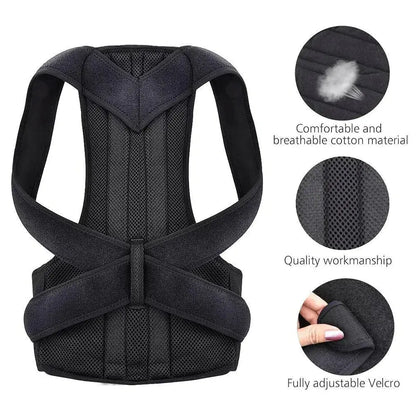 Adjustable Back Brace Posture Corrector Charmante fit